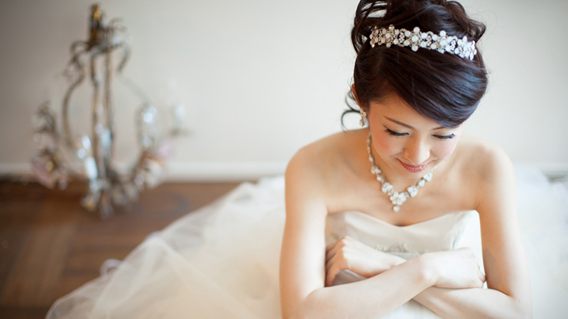 挙式のヘアスタイル ～ドレス編～